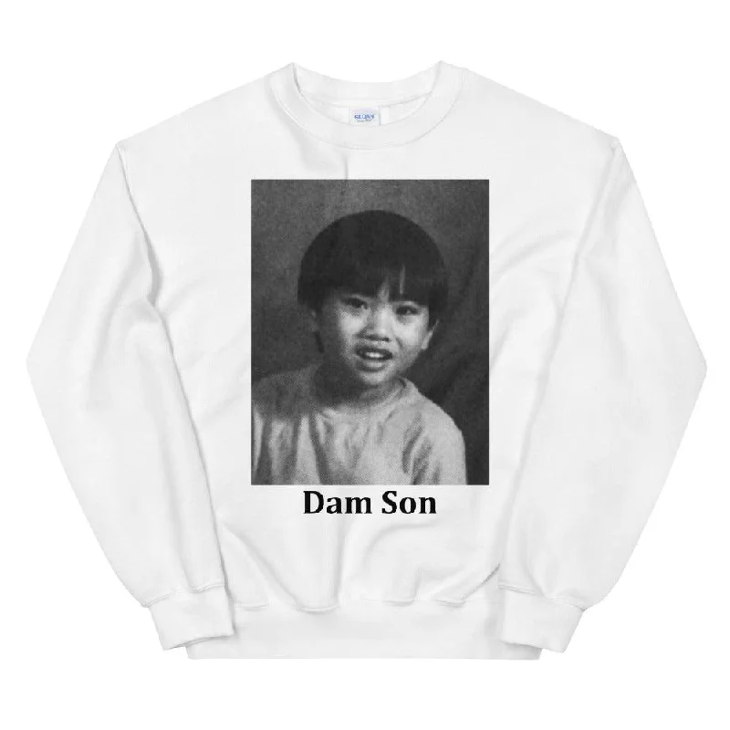 Dam Son Unisex Sweatshirt Hoodie with Neon Bright Vibrant