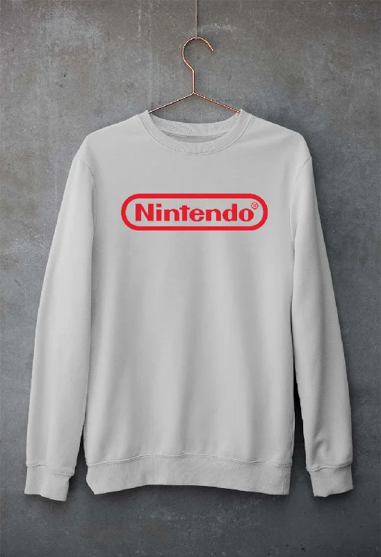 Nintendo Unisex Sweatshirt for Men/Women Hoodie with Embroidery Detailed Premium