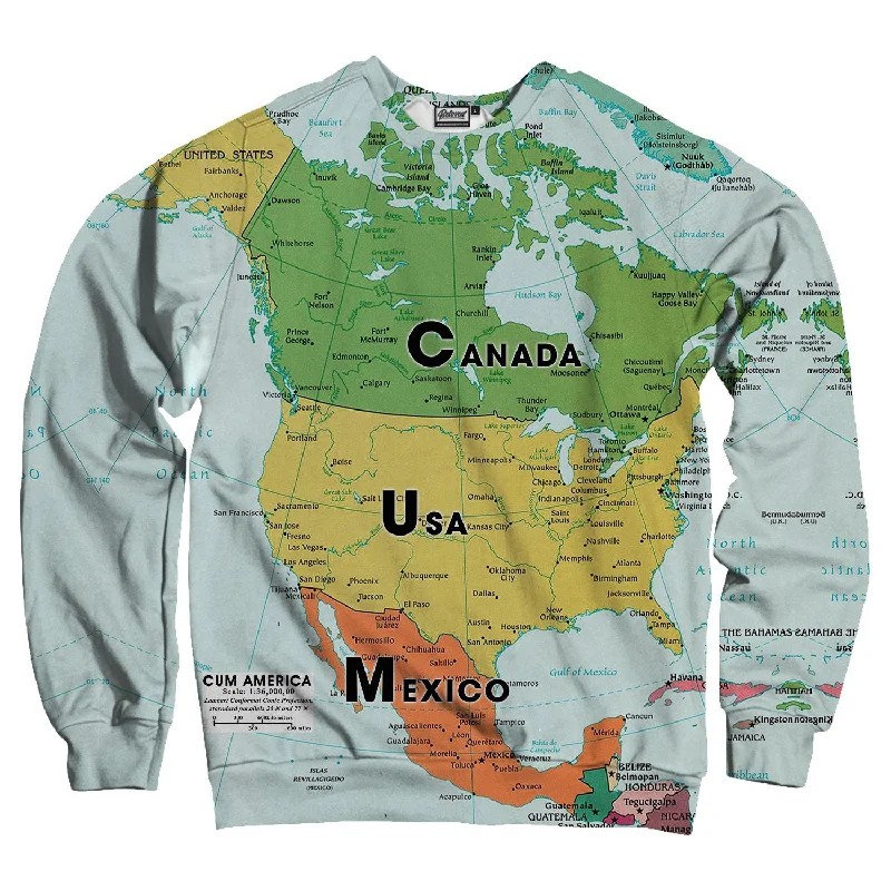 CUM America Unisex Sweatshirt Hoodie with Elastic Waist Stretchable Comfortable