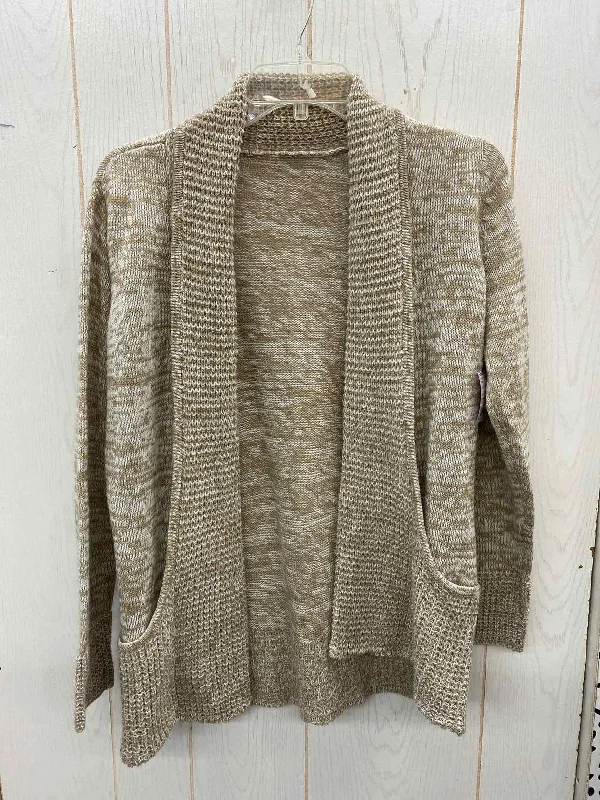 Tan Womens Size L Sweater Stylish Fashionable Trendy