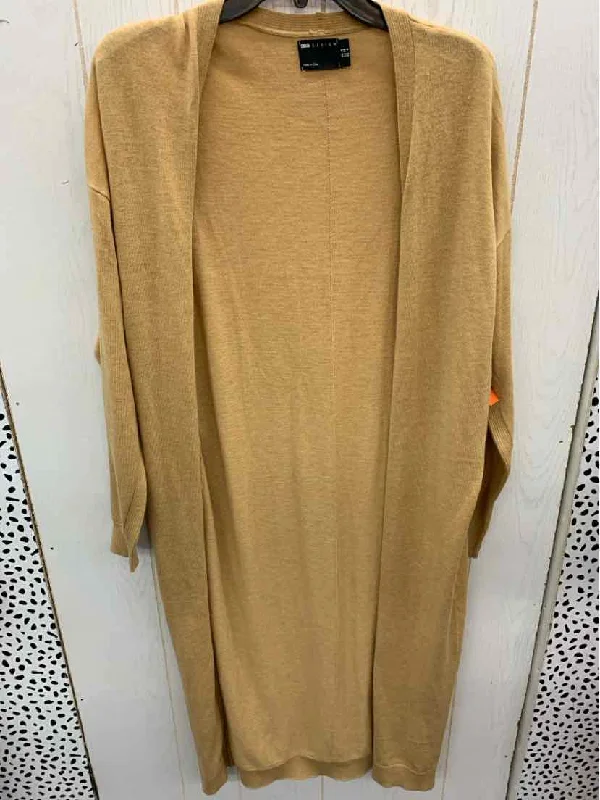 ASOS Tan Womens Size Small Sweater Thin Thick Dense