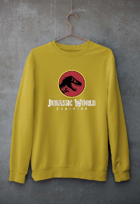 Jurassic World Unisex Sweatshirt for Men/Women Hoodie with Longline Fit Extended Stylish