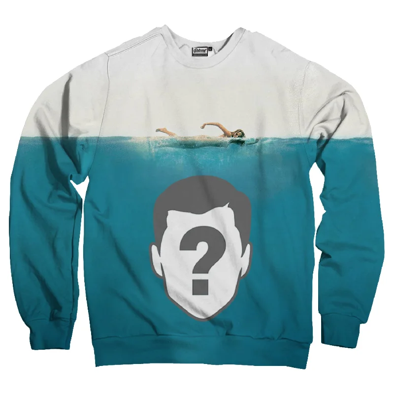 Jaws Custom Unisex Sweatshirt Hoodie with Pastel Soft Subtle