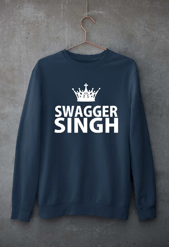 Swagger Singh Unisex Sweatshirt for Men/Women Hoodie with Side Slits Relaxed Casual