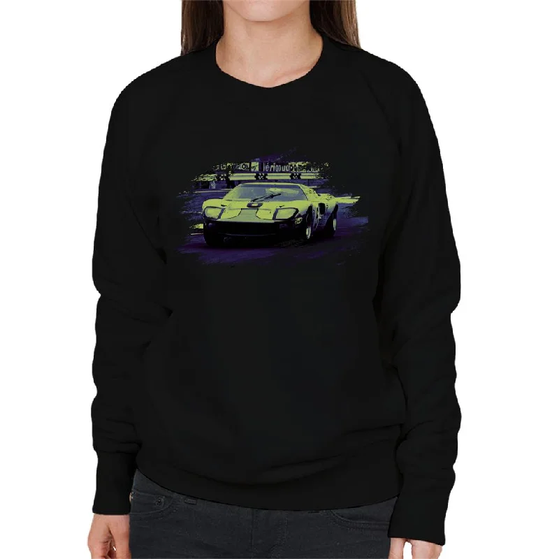 Motorsport Images Ford GT40 Ickx Oliver Women's Sweatshirt Oversized Hoodie Comfort Casual