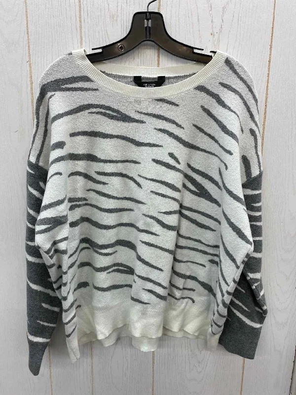 Simply Vera Gray Womens Size XXL Sweater Elegant Classic Vintage