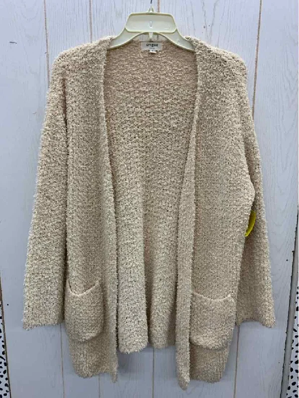 Umgee Tan Womens Size Small Sweater Lightweight Heavyweight Midweight