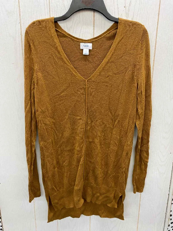 Old Navy Brown Womens Size Small Sweater Bright Pastel Dark