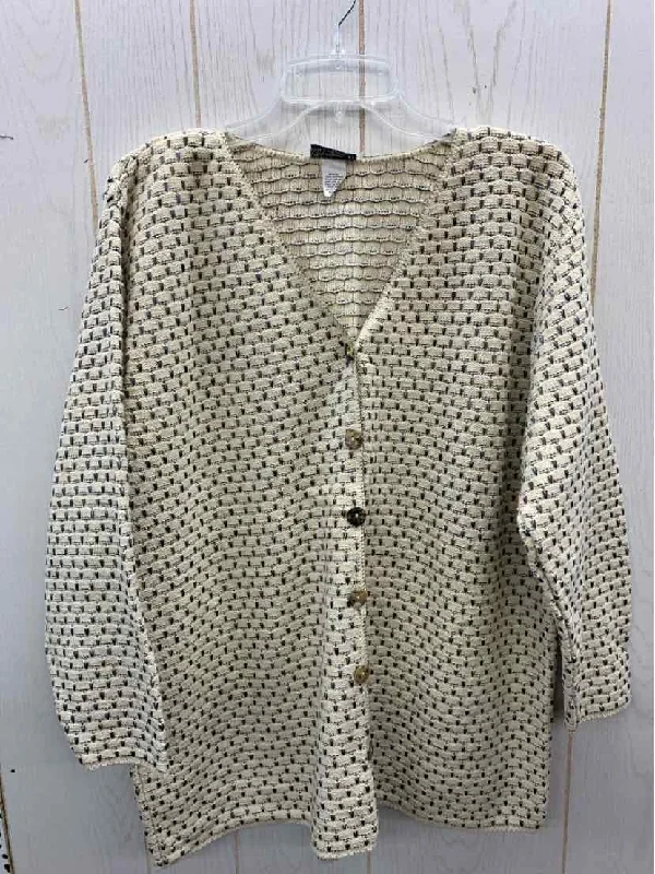 Cream Womens Size 16/18 Sweater Casual Formal Business