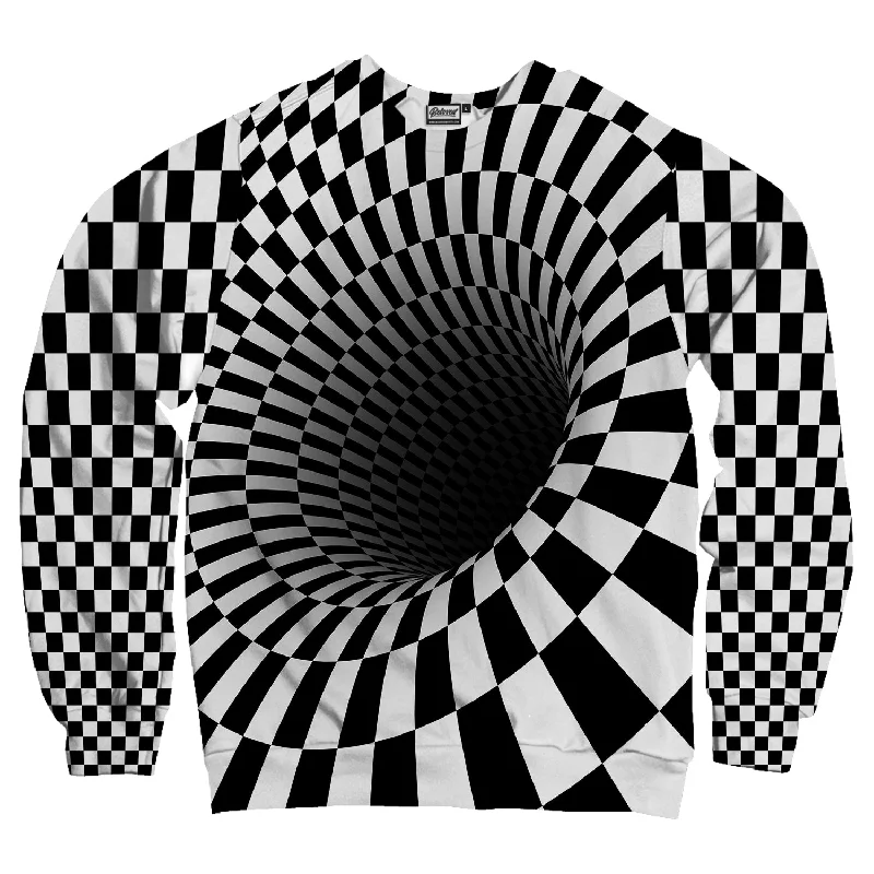 Black Hole Unisex Sweatshirt Hoodie with Hem Elastic Stretchable Comfortable