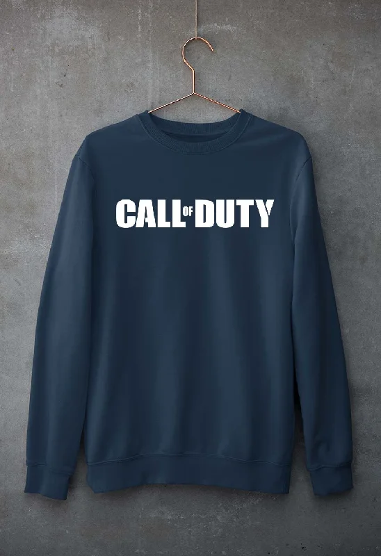 Call of Duty Unisex Sweatshirt for Men/Women Hoodie with Rolled Sleeves Casual Relaxed