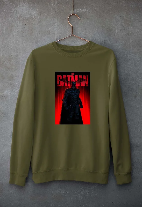 Batman Superhero Unisex Sweatshirt for Men/Women Hoodie with High-Low Hem Asymmetrical Trendy