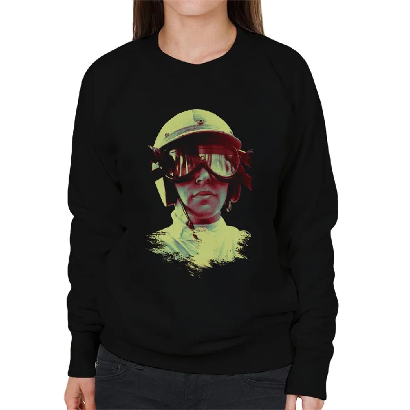 Motorsport Images John Surtees Monaco GP 1967 Women's Sweatshirt Cotton Hoodie Fleece Lining Warmth