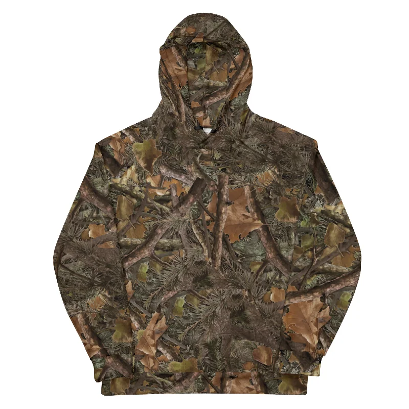 BoReal Camouflage Hoodie Sweatshirt Hoodie with Button Classic Timeless