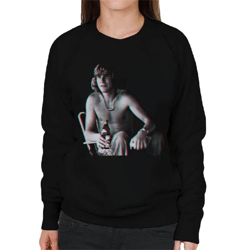 Motorsport Images James Hunt In The Pits Women's Sweatshirt Hoodie with Applique Textured Unique