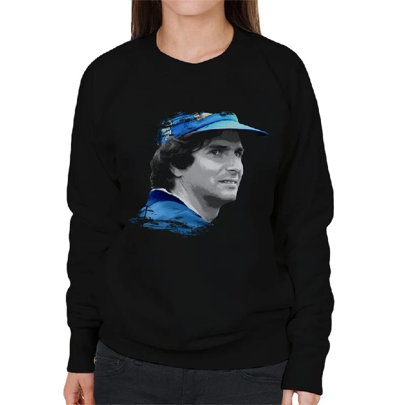 Motorsport Images Nelson Piquet Women's Sweatshirt Hoodie with Patch Decorative Personalized