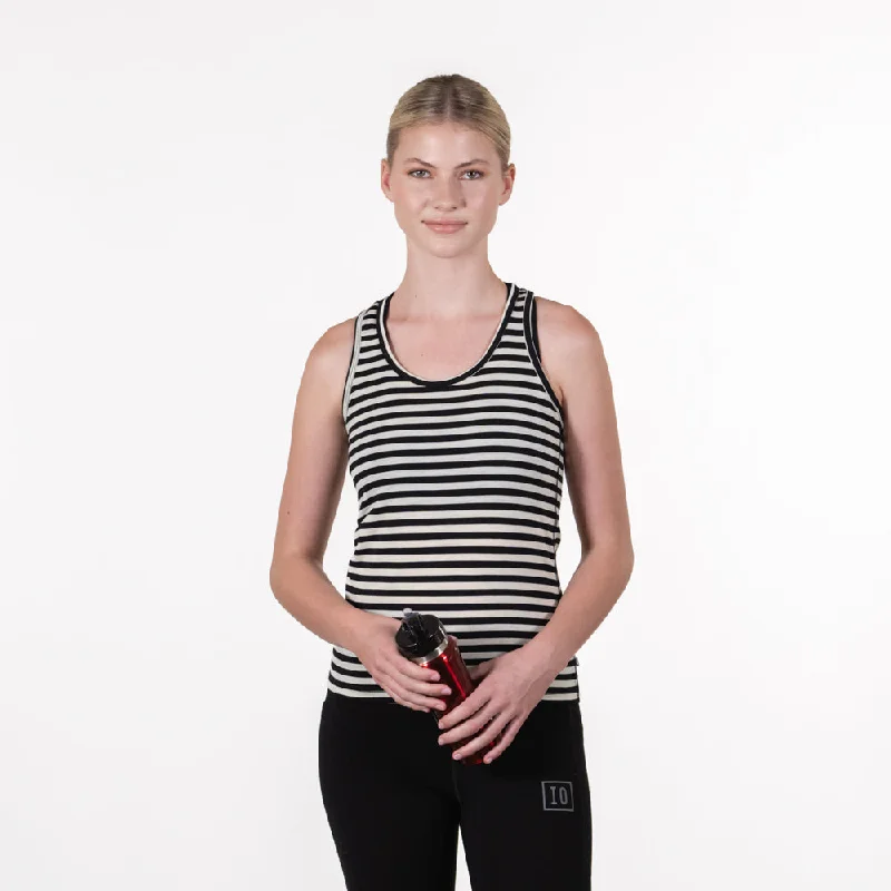 Altitude 'Stripey' Racer Back Tank soft tank top