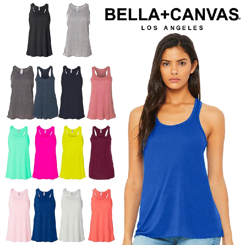 Bella + Canvas Ladies Flowy Racerback Tank Top - 8800 athletic tank top