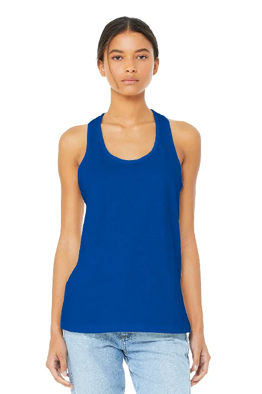 Bella + Canvas Womens Jersey Tank Top - True Royal Blue lounge tank top