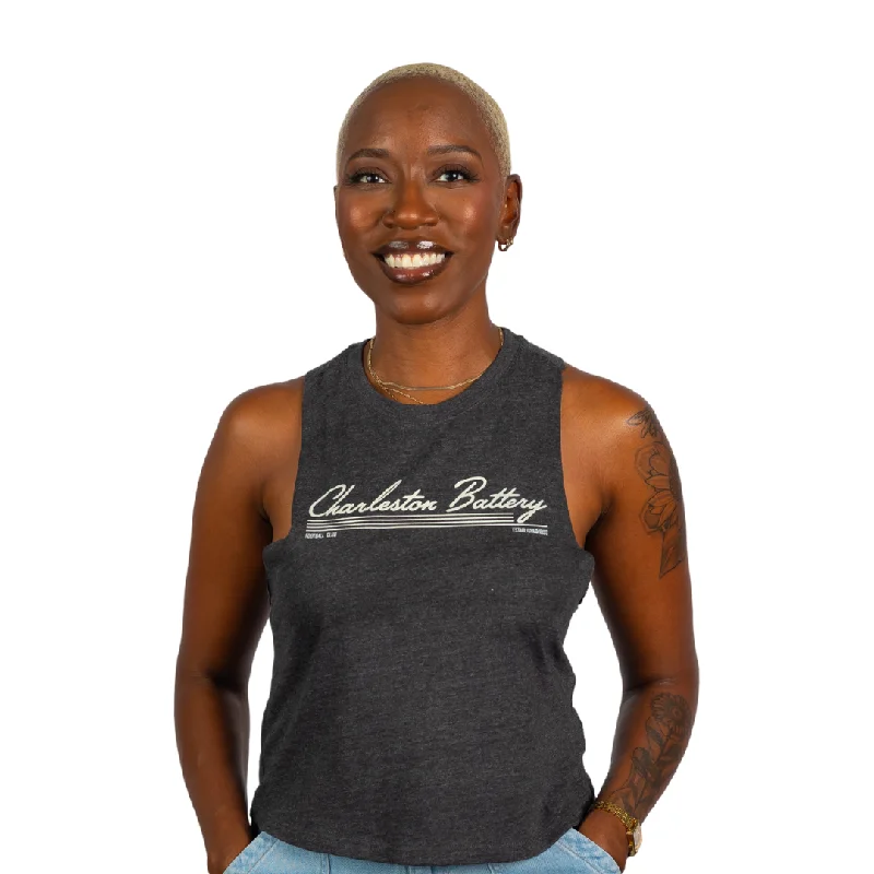 Charleston Battery Women's Cropped Tank basic tank top