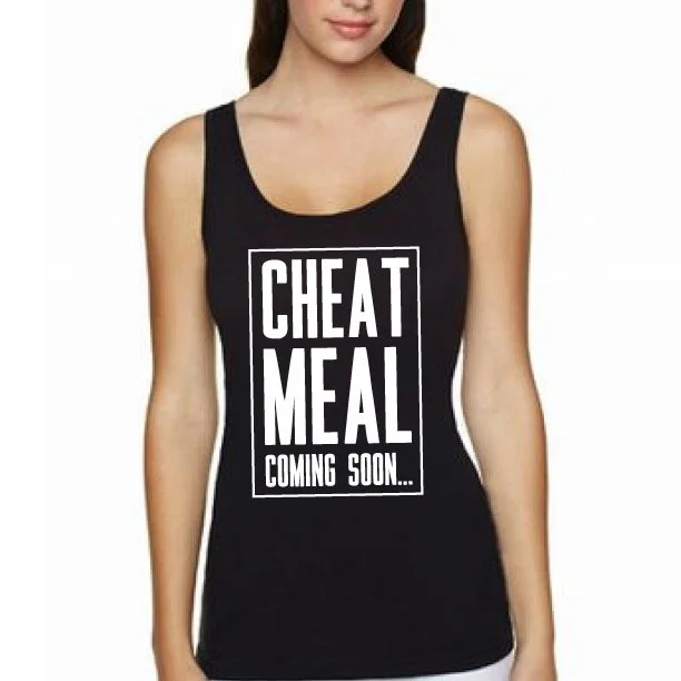 CHEAT MEAL Women's Tank Top graphic tank top