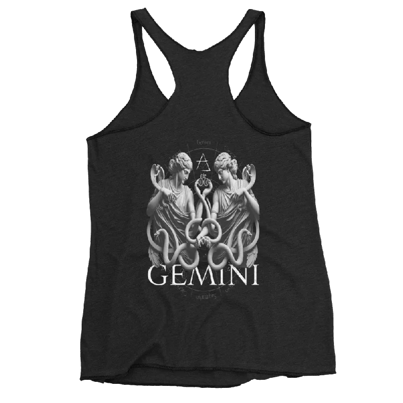 Deadpan Couture "Gemini" Women's Racerback Tank boho tank top