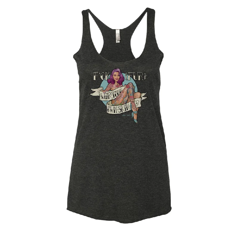 F*ck Fur Tank Top stretchy tank top