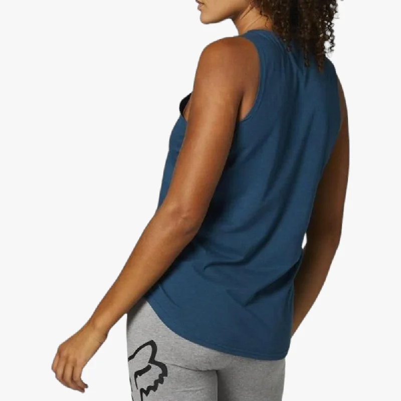 Fox Ladies Boundary Tank Dark Indigo sleep tank top