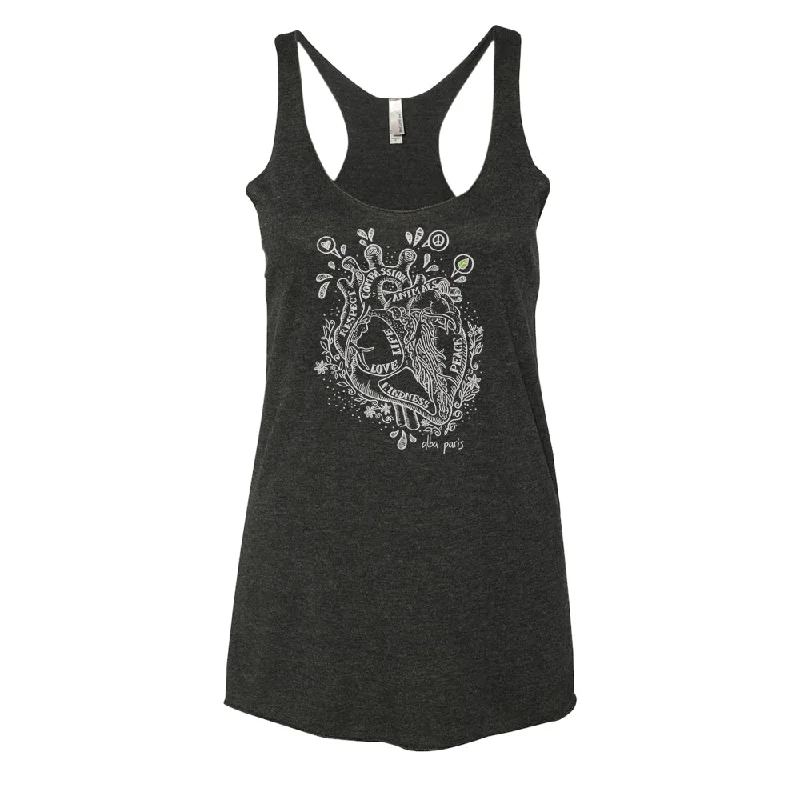 Kind Heart Tank Top high neck tank