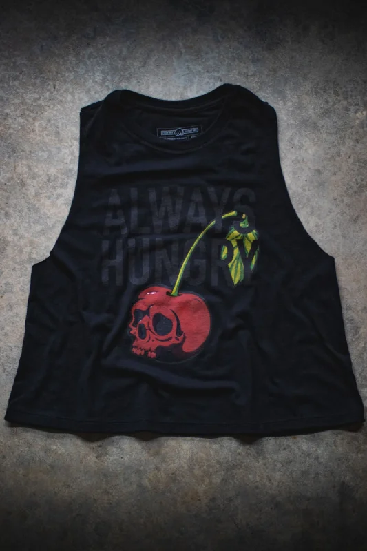 Women's Death By Cherry Tank striped tank top