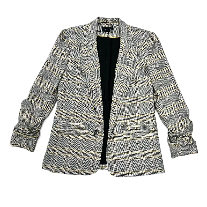 Blazer By 1.state In Black & Yellow, Size: Xs Women's Wedding Blazer