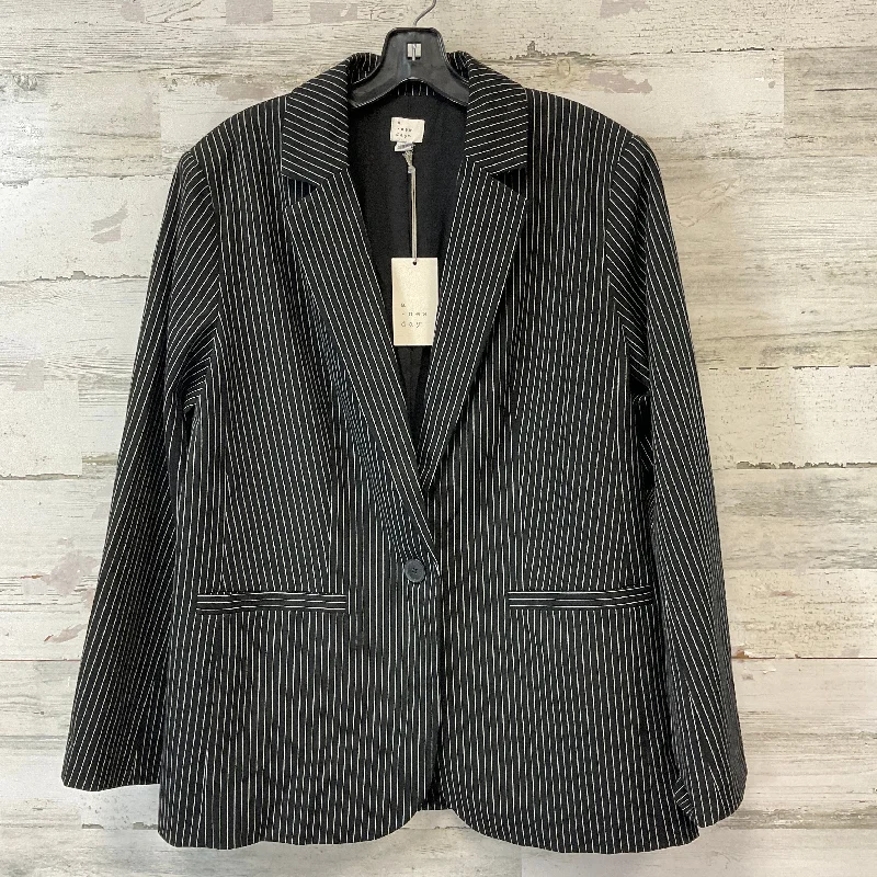 Blazer By A New Day In Black, Size: M Women's Luxurious Suit