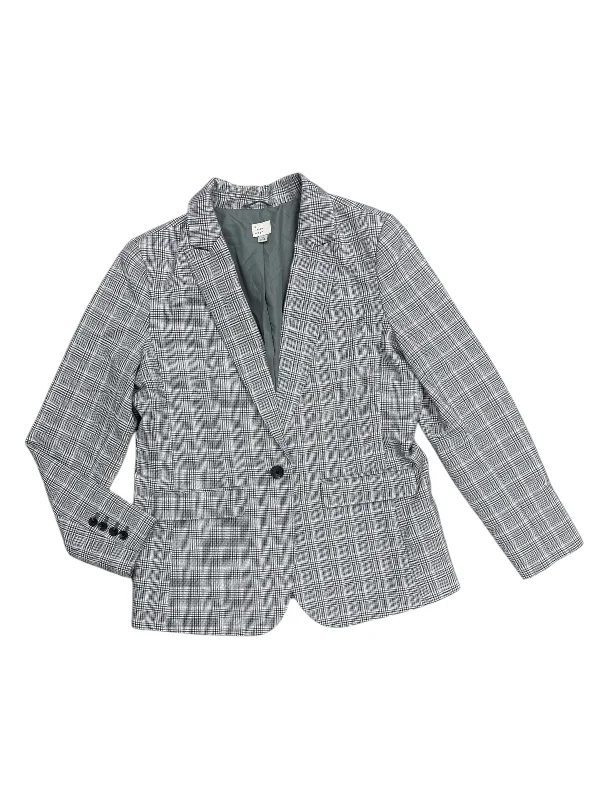 Blazer By A New Day In Grey & Pink, Size: 14 Women's Classic Blazer