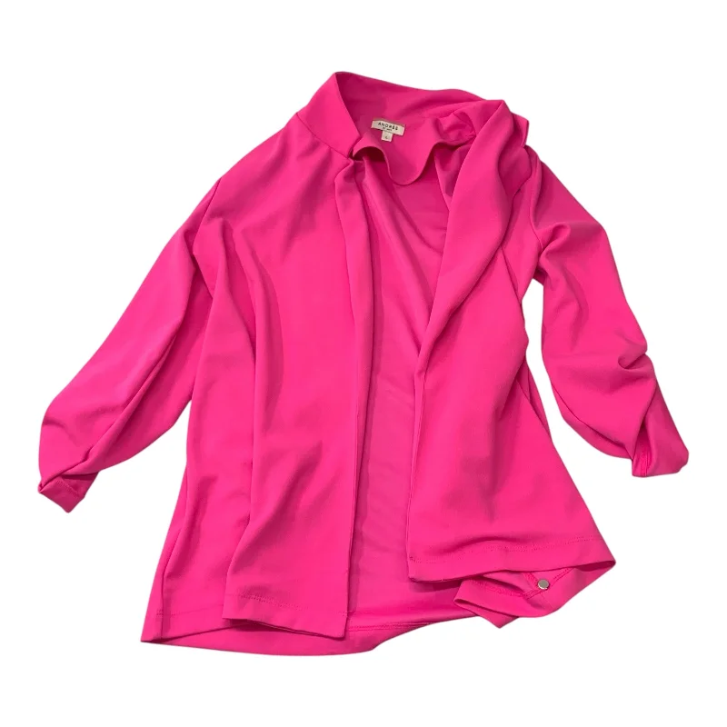 Blazer By Andree By Unit In Pink, Size: L Women's Handmade Blazer