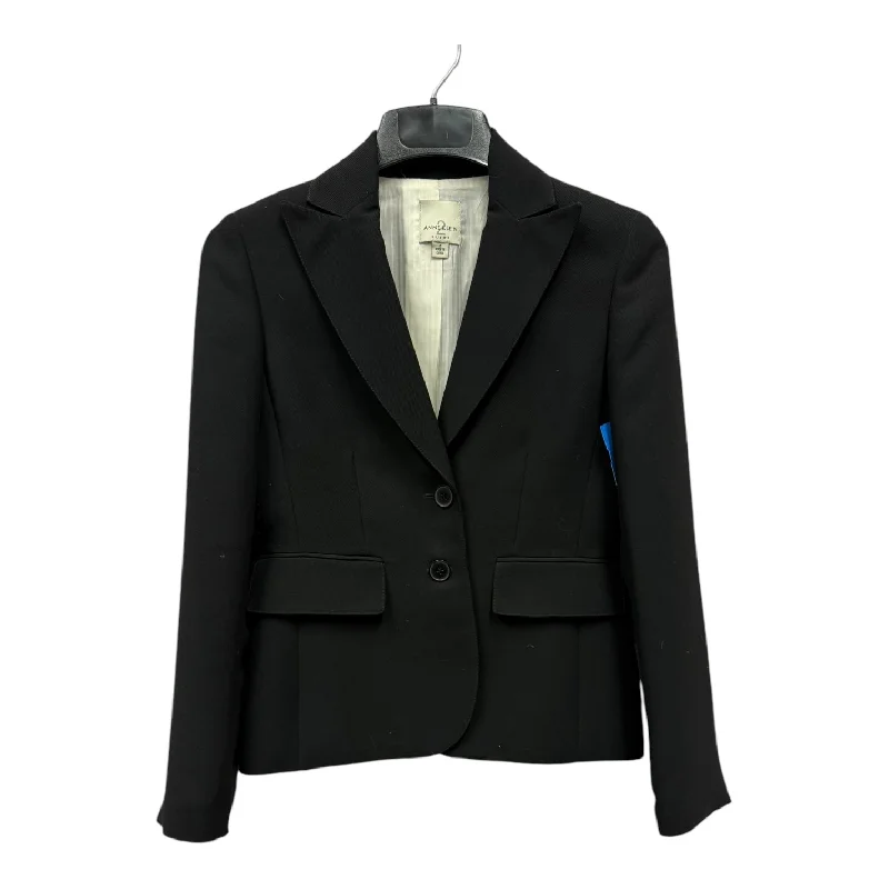 Blazer By Anne Klein In Black, Size:Xs Women's Elegant Jacket