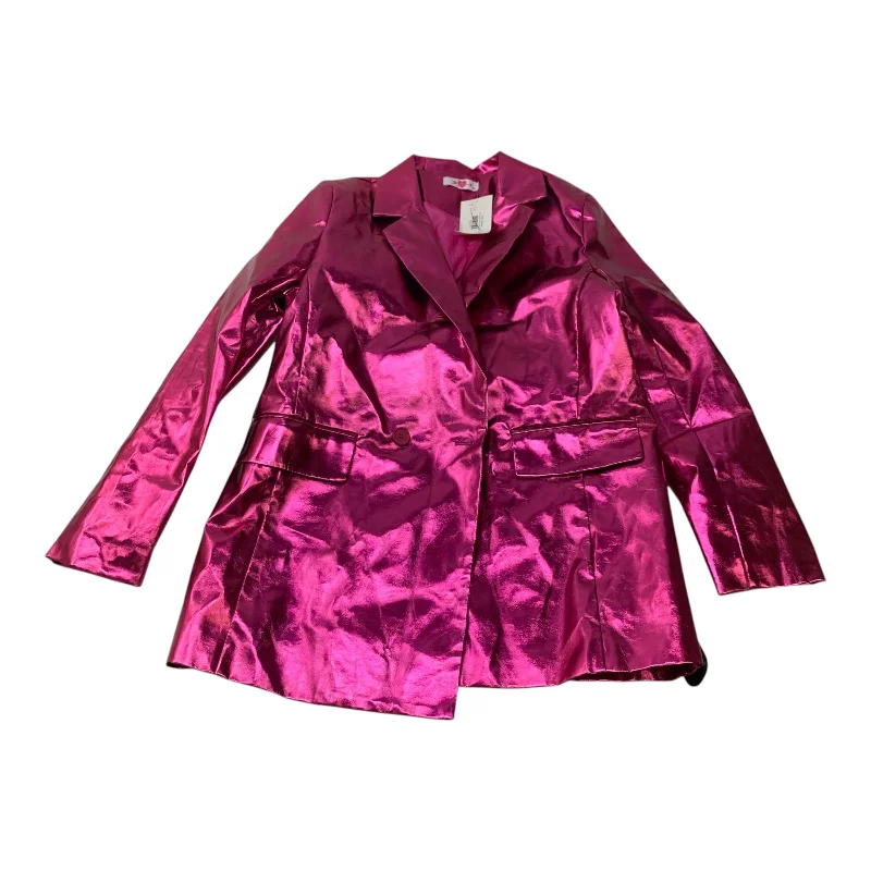 Blazer By Buddy Love In Pink, Size: M Women's Custom Jacket