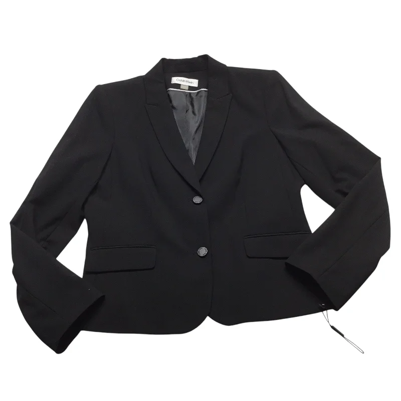 Blazer By Calvin Klein In Black, Size: 12 Women's Radiation Jacket