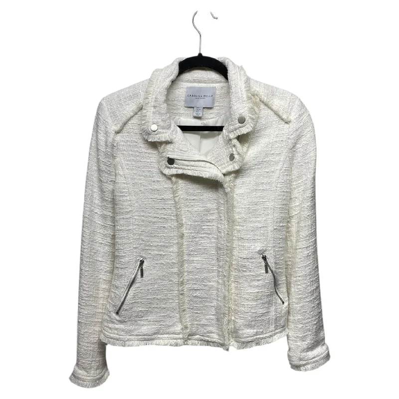 Blazer By Carolina Belle In Cream, Size: S Women's Travel Jacket