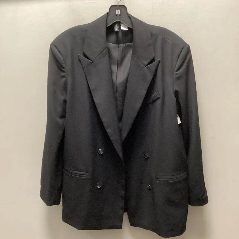 Blazer By Divided In Black, Size: Xxs Linen Women's Suit