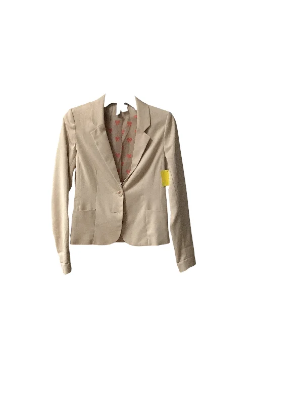 Blazer By Divided In Tan, Size: 6 High-End Women's Suit