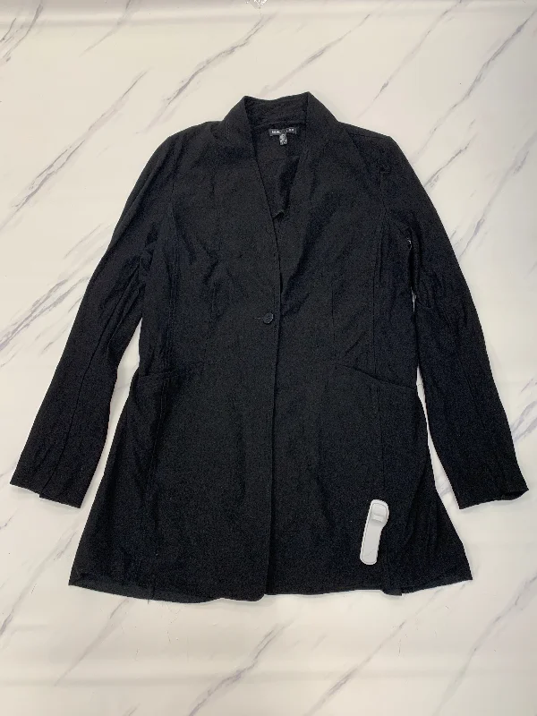 Blazer By Eileen Fisher In Black, Size: S Women's Premium Blazer