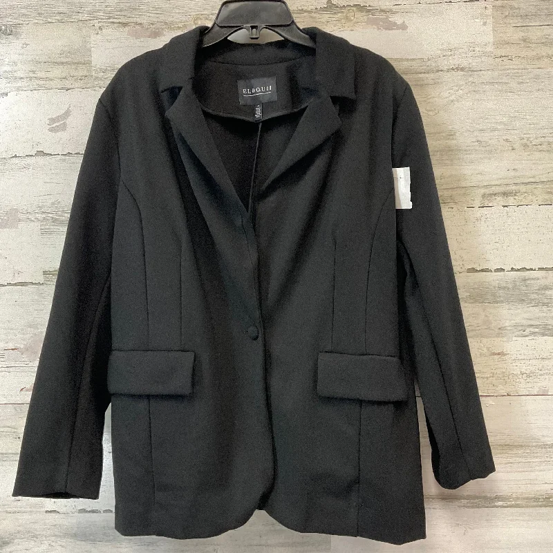 Blazer By Eloquii In Black, Size: Xl Women's Premium Blazer