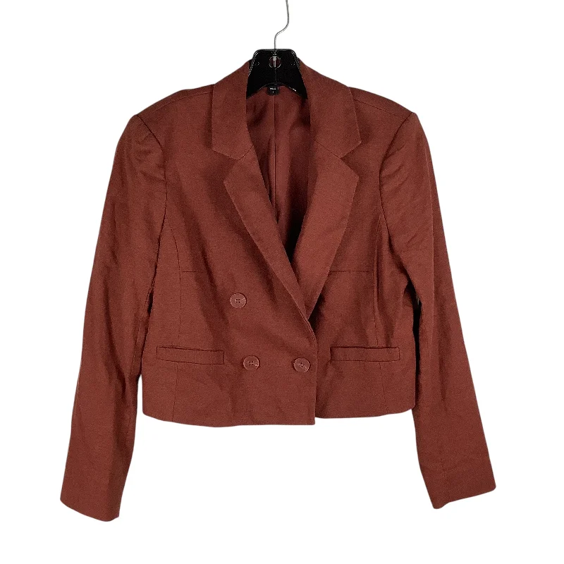 Blazer By Express In Brown, Size: S Women's Trendy Blazer