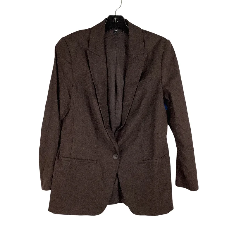 Blazer By Express In Brown, Size: S Women's Designer Suit