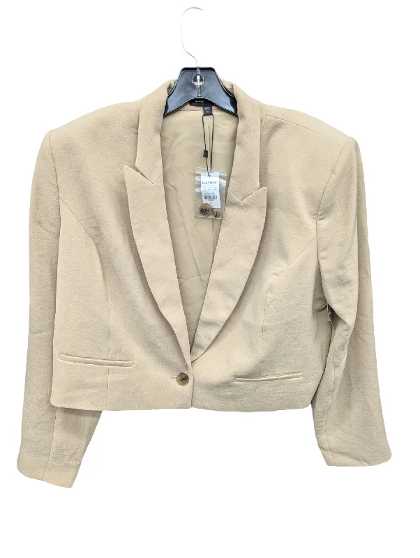 Blazer By Express In Tan, Size: Xl Women's Banquet Suit