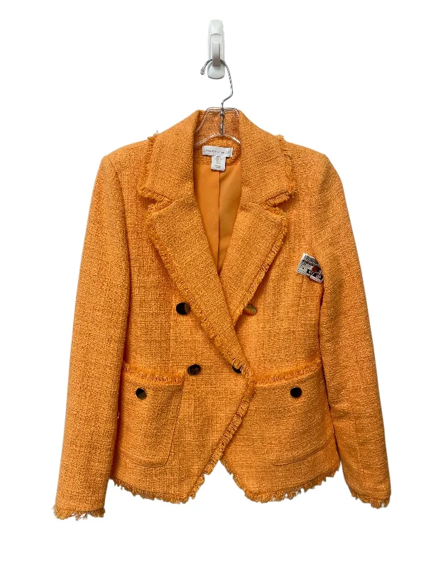 Blazer By House Of Harlow In Orange, Size: Xs Women's Casual Suit