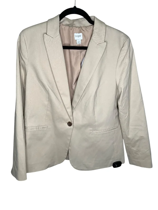 Blazer By J. Crew In Beige, Size: 14 Women's Trench Blazer