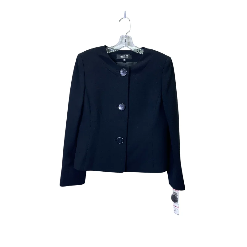 Blazer By Kasper In Black, Size:M Women's Boutique Jacket