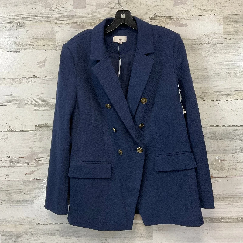 Blazer By Loft In Navy, Size: L Women's Designer Suit