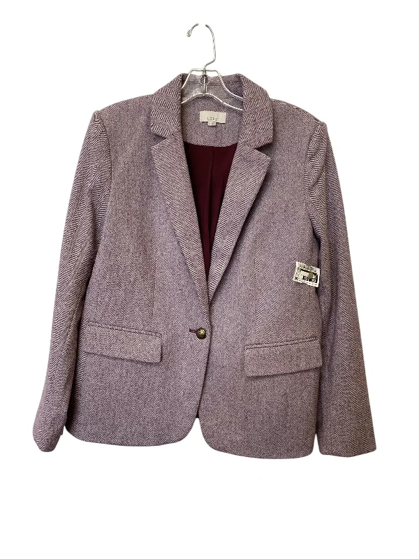 Blazer By Loft In Purple, Size: 8 Women's Classic Blazer